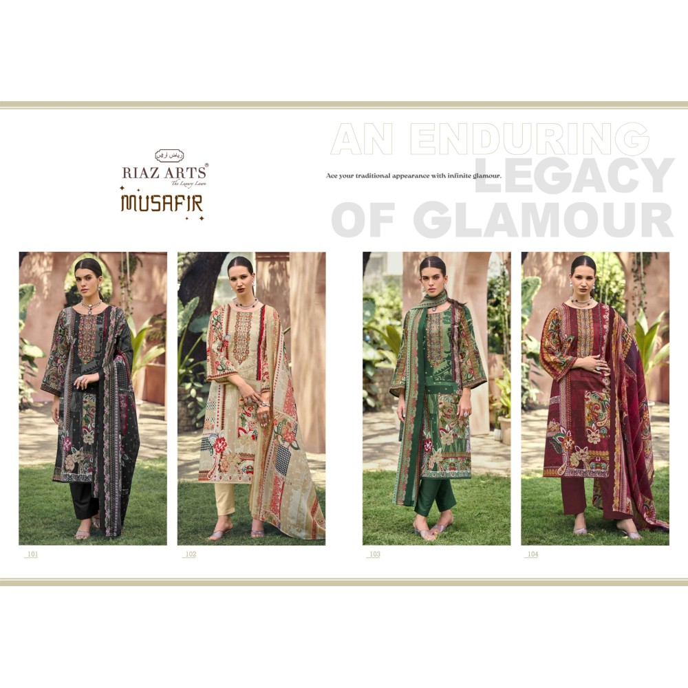 MUSAFIR RIAZ (Cotton Dupatta)