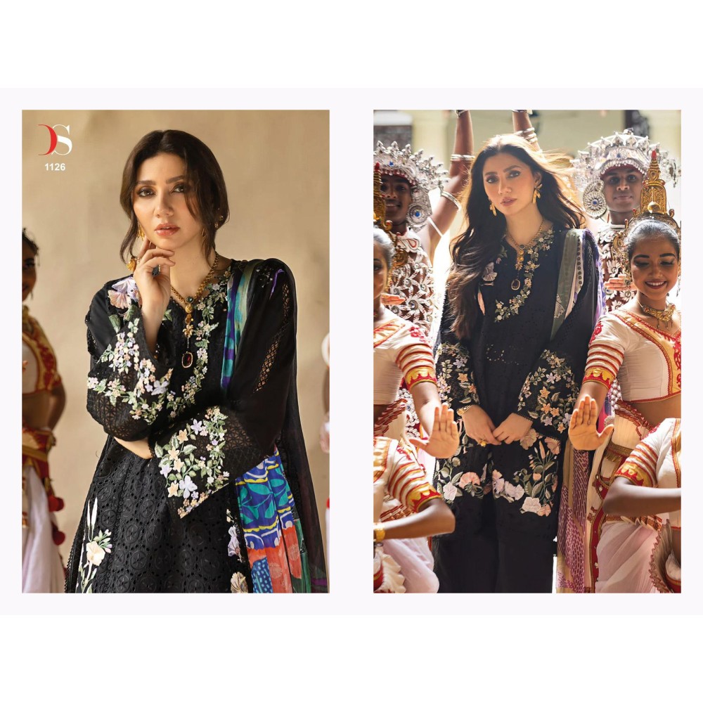 MUSHQ 25 BY DEEPSY SUITS (Chiffon Dupatta)