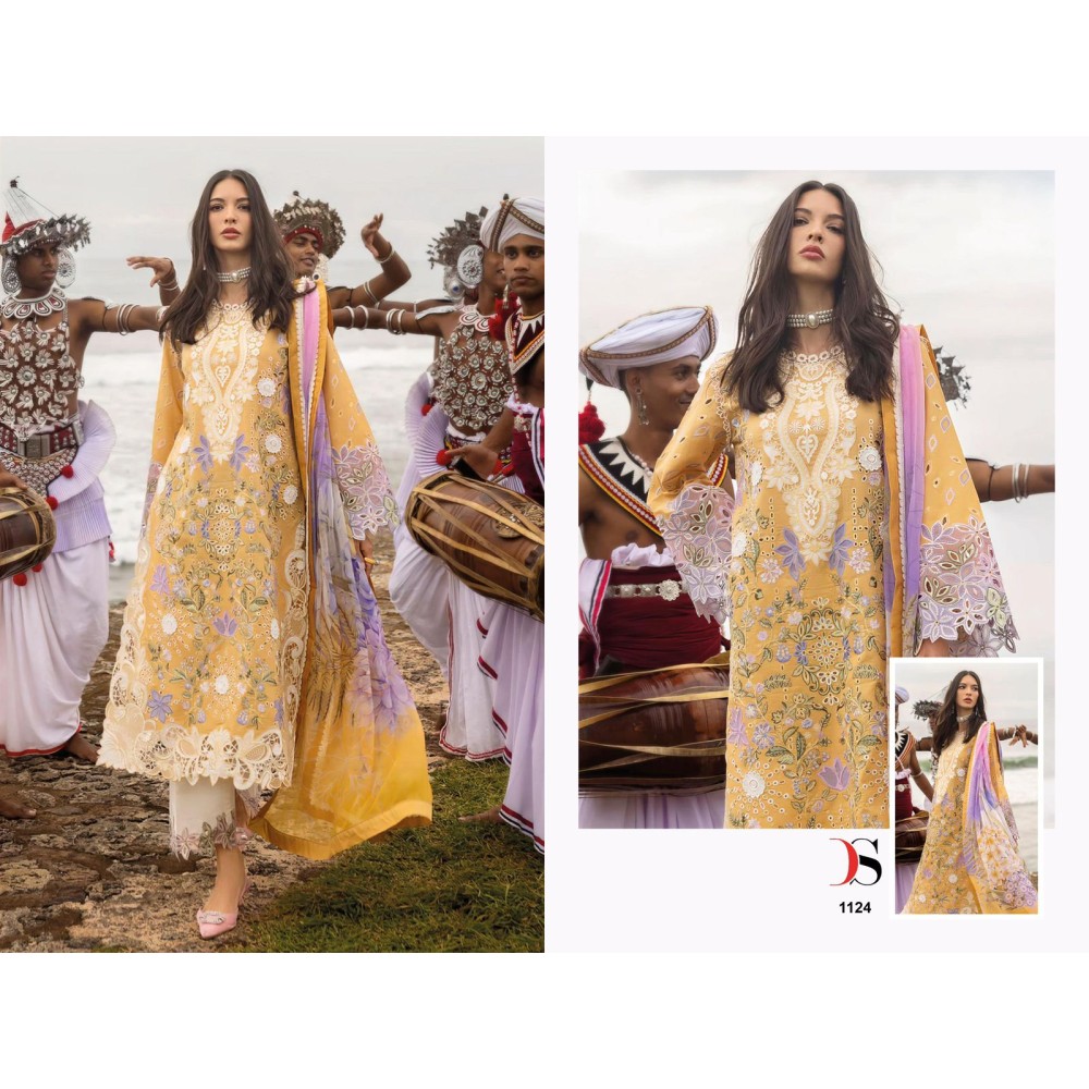 MUSHQ 25 BY DEEPSY SUITS (Chiffon Dupatta)