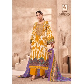 MUSHQ ALOK SUITS (Cotton Dupatta)