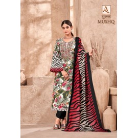 MUSHQ ALOK SUITS (Cotton Dupatta)