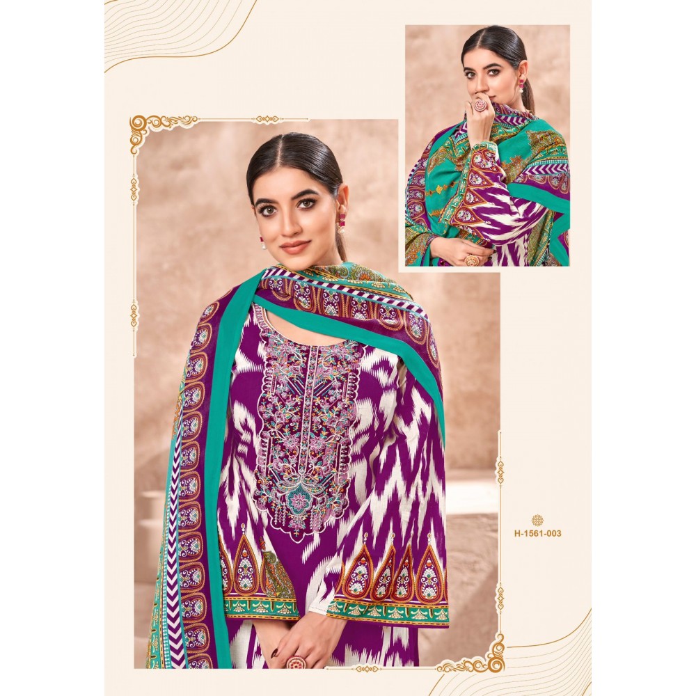 MUSHQ ALOK SUITS (Cotton Dupatta)