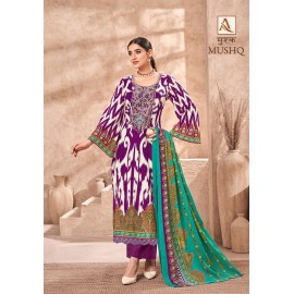 MUSHQ ALOK SUITS (Cotton Dupatta)