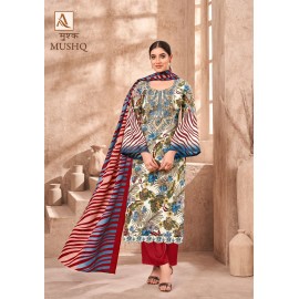 MUSHQ ALOK SUITS (Cotton Dupatta)