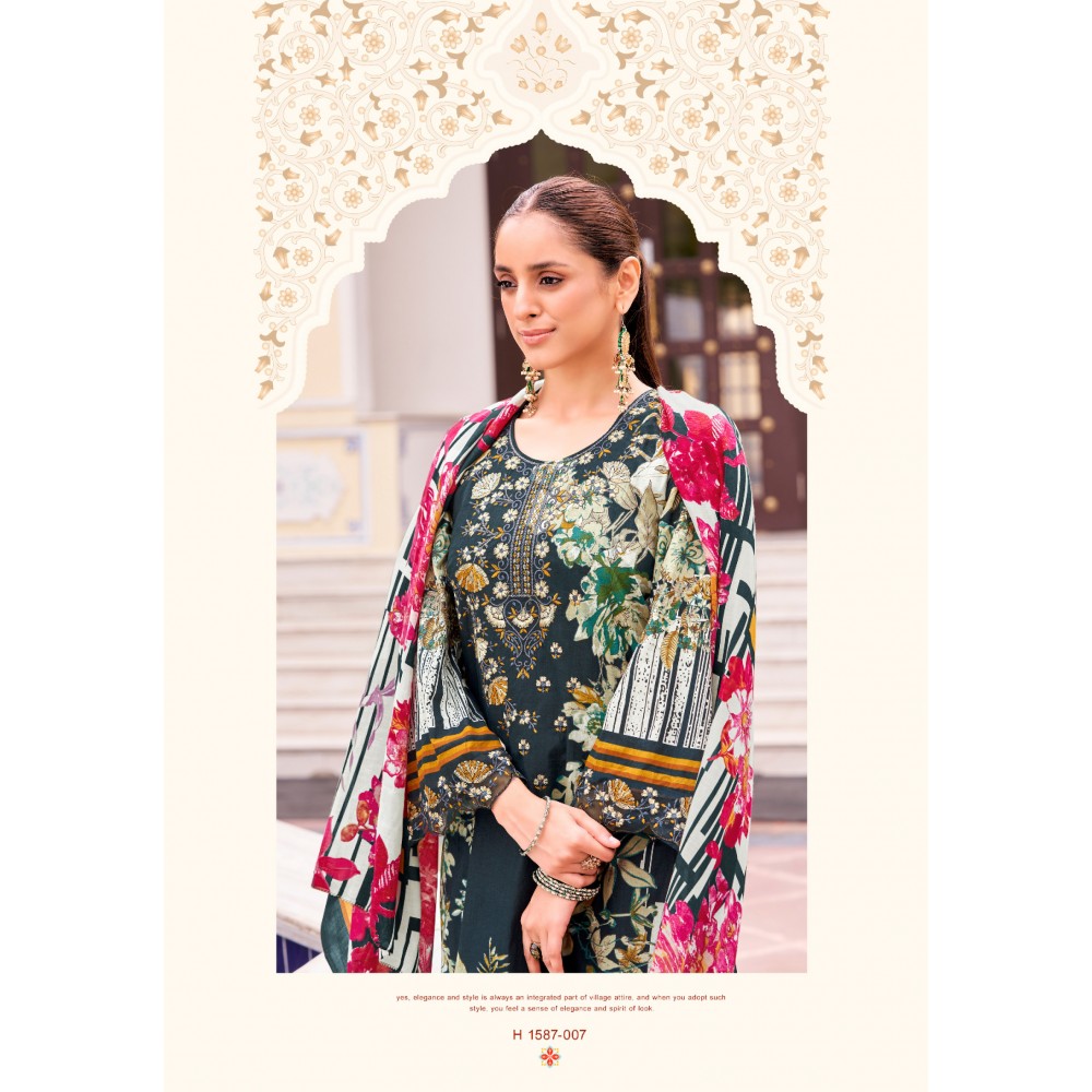 MUZLIN ALOK SUITS (Cotton Dupatta)