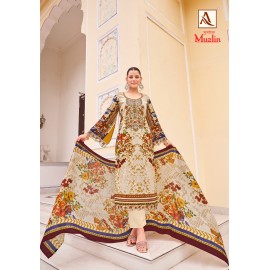 MUZLIN ALOK SUITS (Cotton Dupatta)