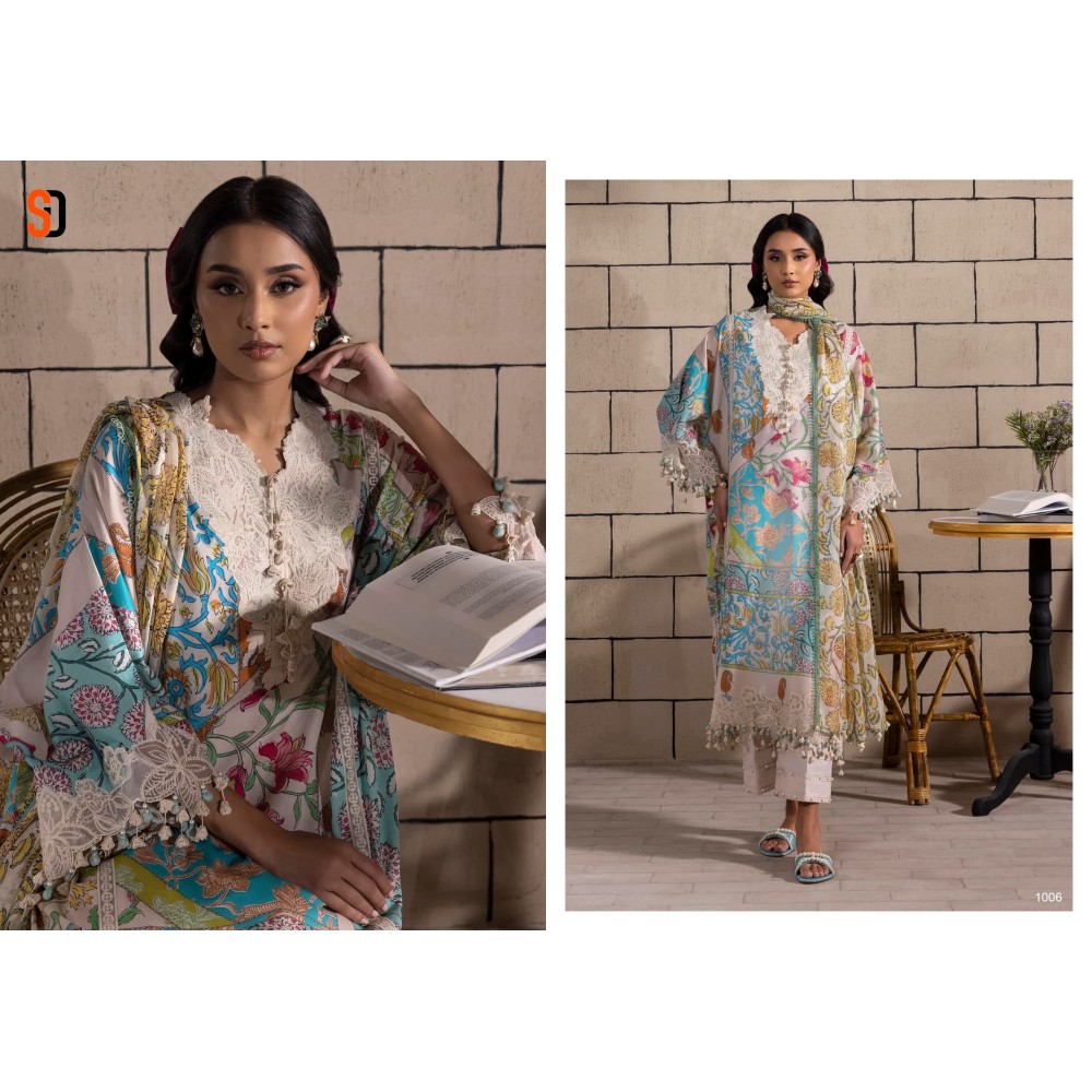 MUZLIN SANA SAFINAZ SHRADDHA (Cotton Dupatta)