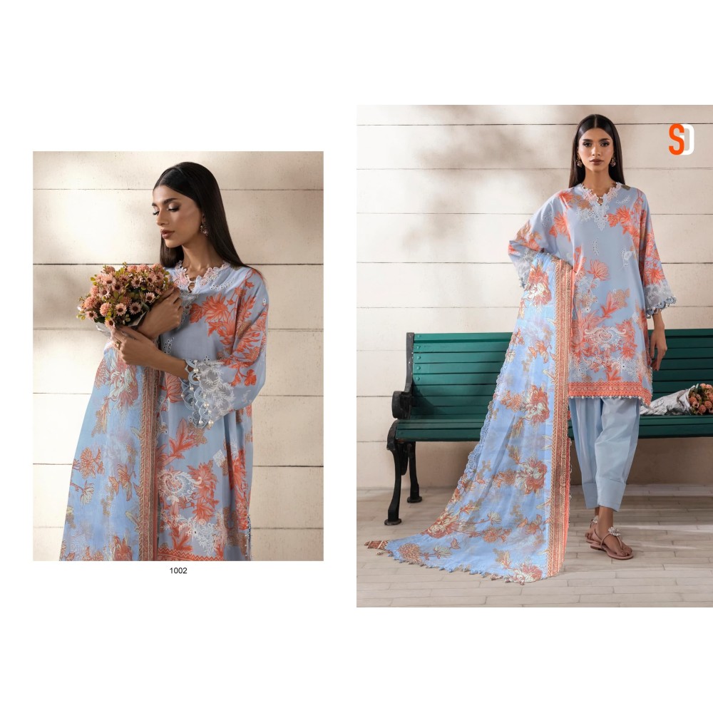 MUZLIN SANA SAFINAZ SHRADDHA (Cotton Dupatta)
