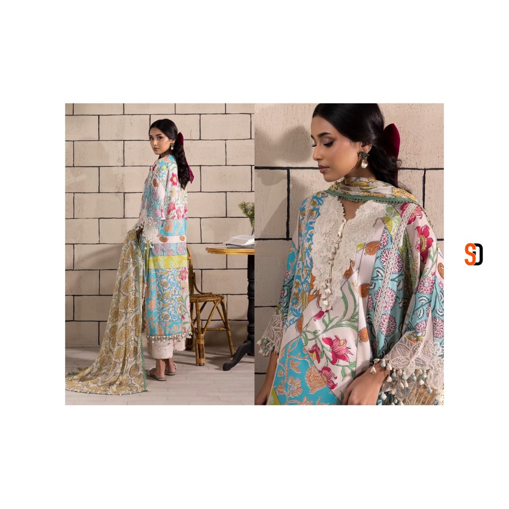 MUZLIN SANA SAFINAZ SHRADDHA (Cotton Dupatta)