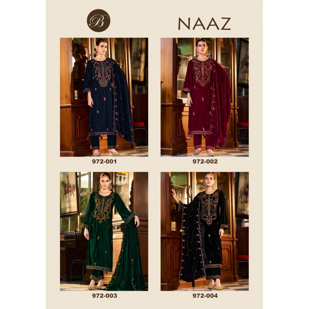 NAAZ VELVET BELLIZA (Winter Collection)