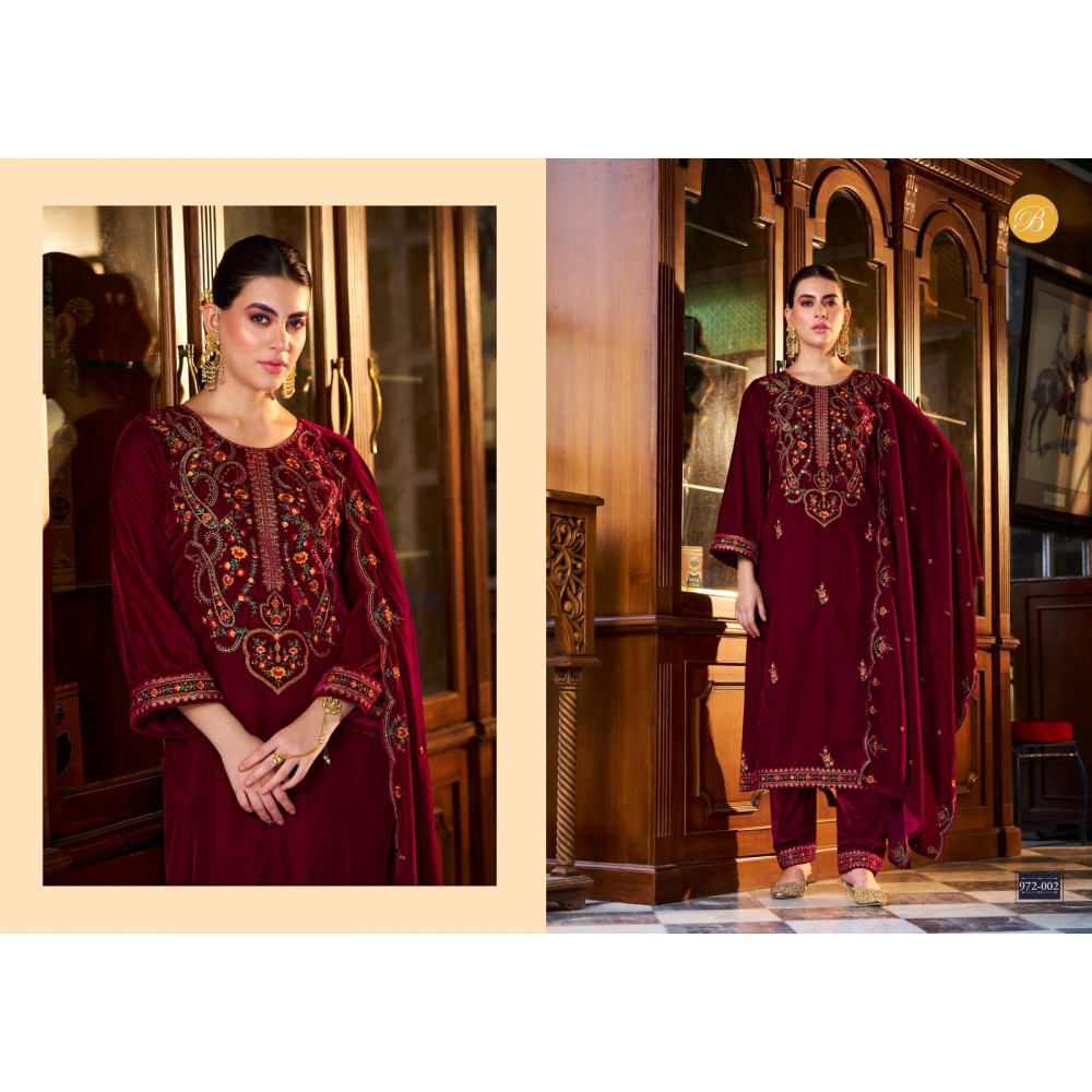 NAAZ VELVET BELLIZA (Winter Collection)