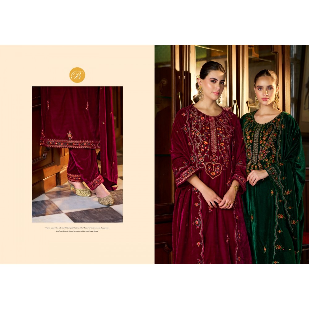 NAAZ VELVET BELLIZA (Winter Collection)