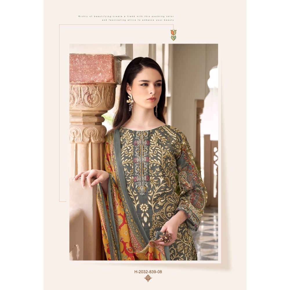 NADIA ALOK SUITS (Cotton Dupatta)