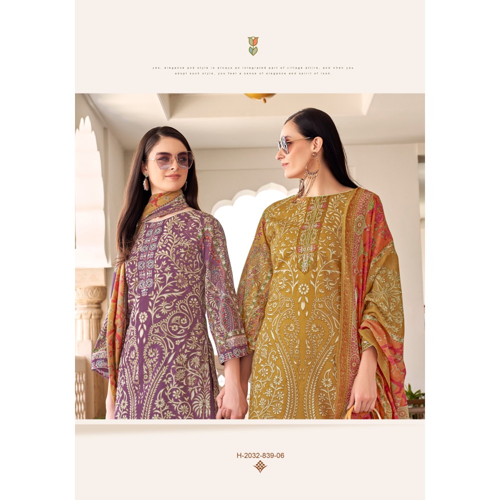 NADIA ALOK SUITS (Cotton Dupatta)