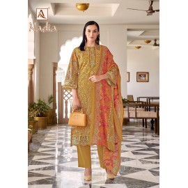 NADIA ALOK SUITS (Cotton Dupatta)