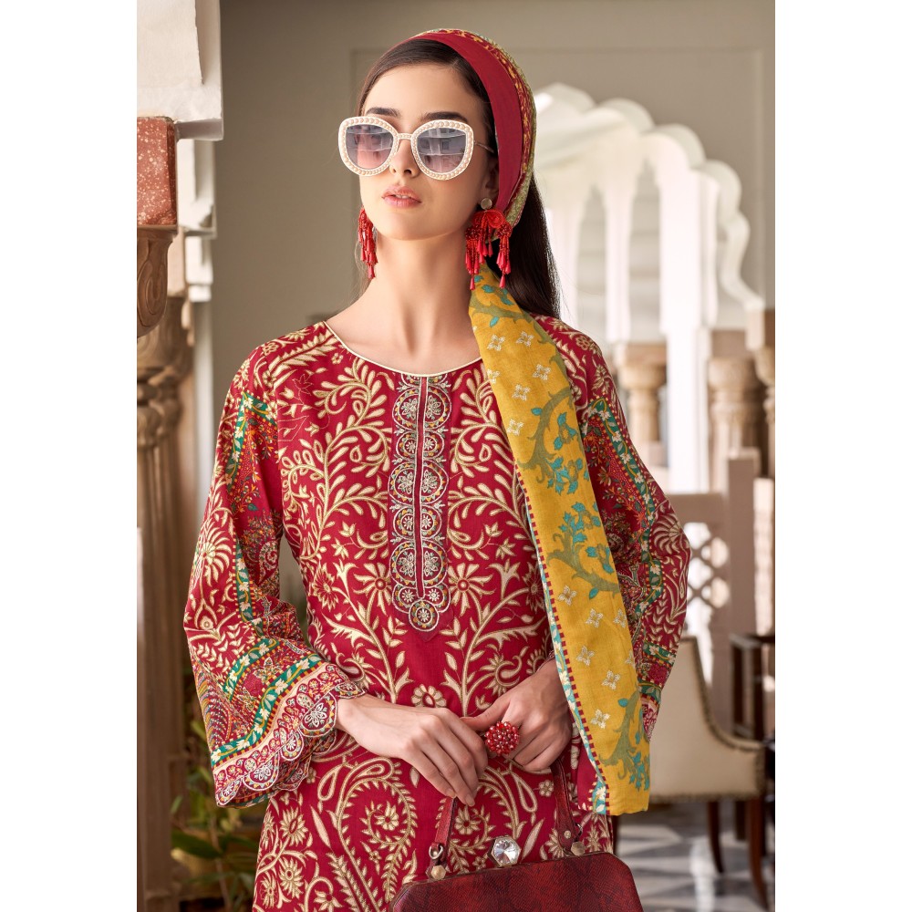 NADIA ALOK SUITS (Cotton Dupatta)