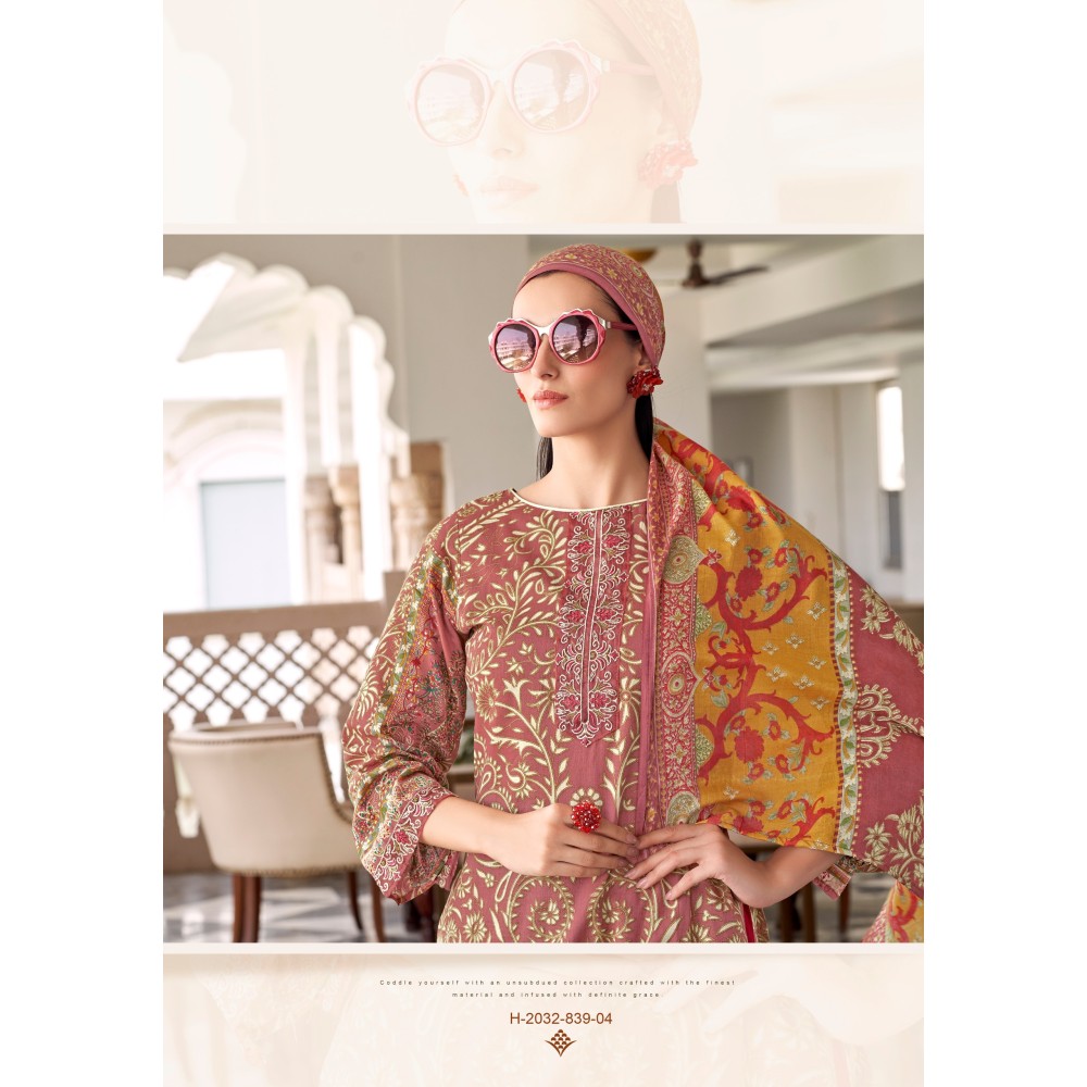 NADIA ALOK SUITS (Cotton Dupatta)