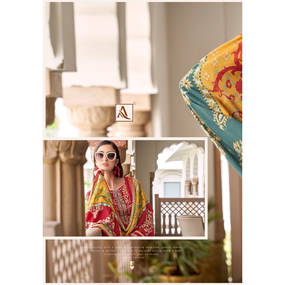 NADIA ALOK SUITS (Cotton Dupatta)