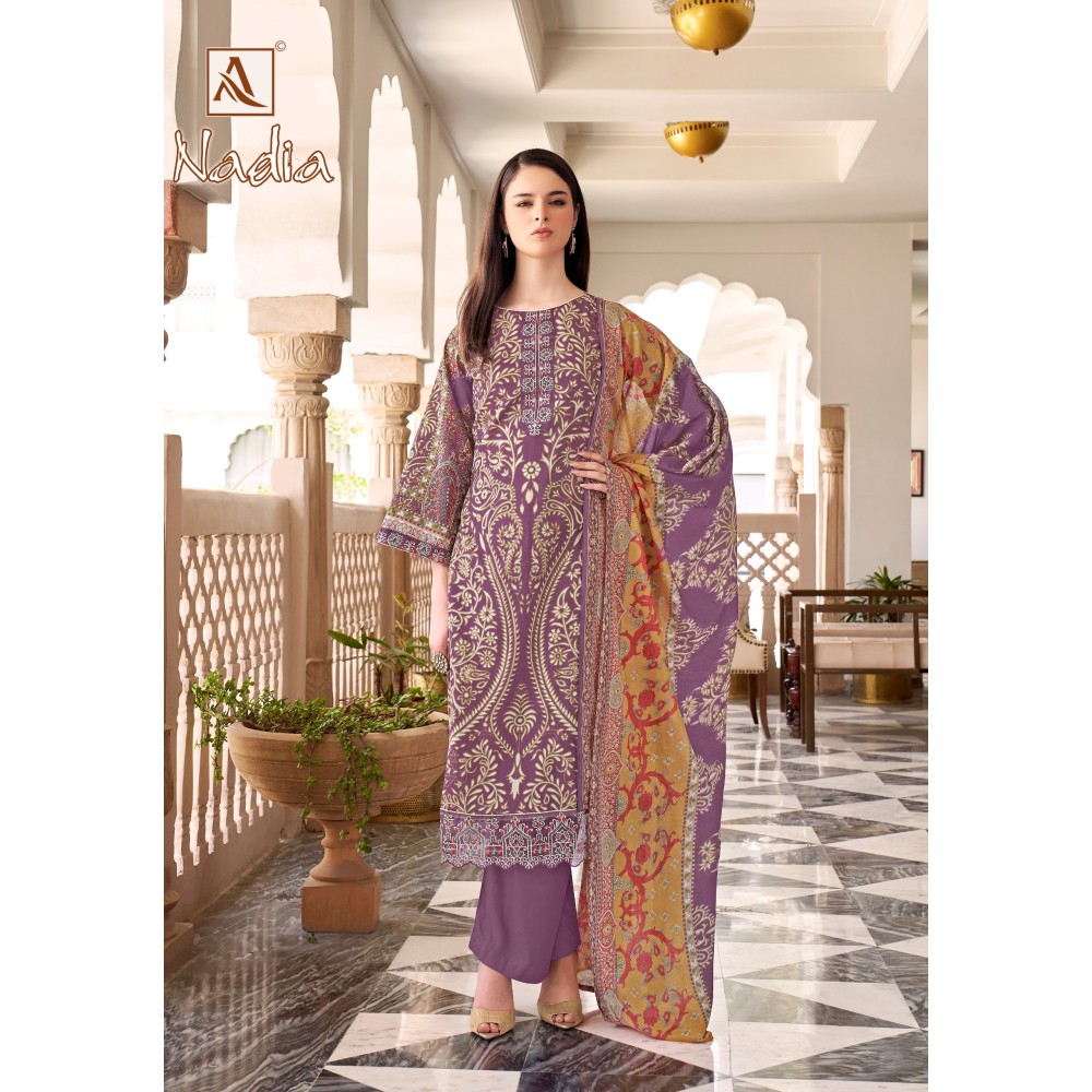 NADIA ALOK SUITS (Cotton Dupatta)