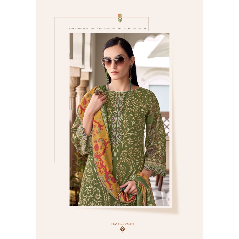 NADIA ALOK SUITS (Cotton Dupatta)