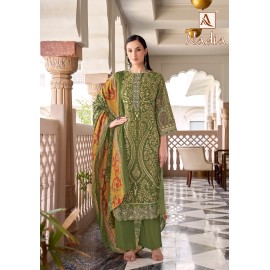 NADIA ALOK SUITS (Cotton Dupatta)