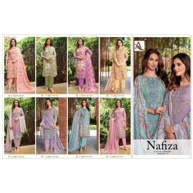 NAFIZA 5 ALOK SUITS (Cotton Dupatta)