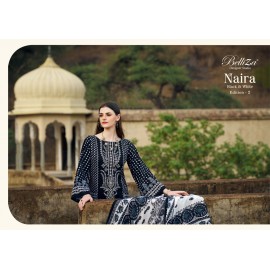 NAIRA B AND W EDITION 2 R BY BELLIZA (Cotton Dupatta)