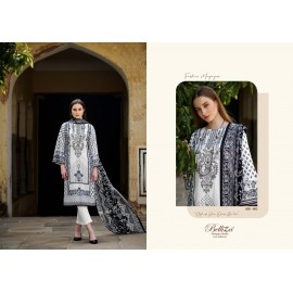 NAIRA B AND W EDITION 2 BY BELLIZA (Cotton Dupatta)