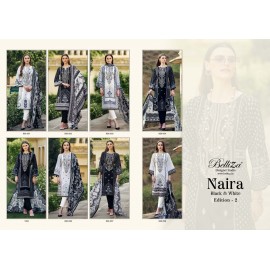 NAIRA B AND W EDITION 2 R BY BELLIZA (Cotton Dupatta)