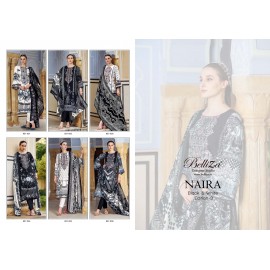 NAIRA B AND W EDITION 3 BY BELLIZA (Cotton Dupatta)