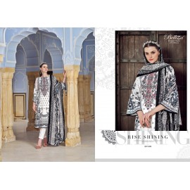 NAIRA B AND W EDITION 3 BY BELLIZA (Cotton Dupatta)