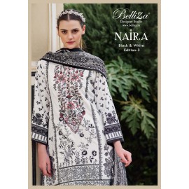 NAIRA B AND W EDITION 3 BY BELLIZA (Cotton Dupatta)