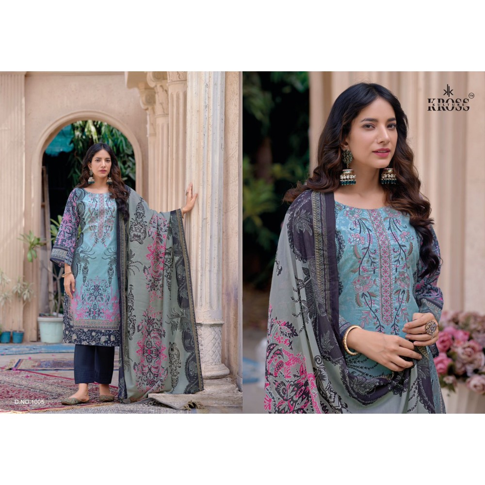 NAIRA BY KROSS (Chiffon dupatta)