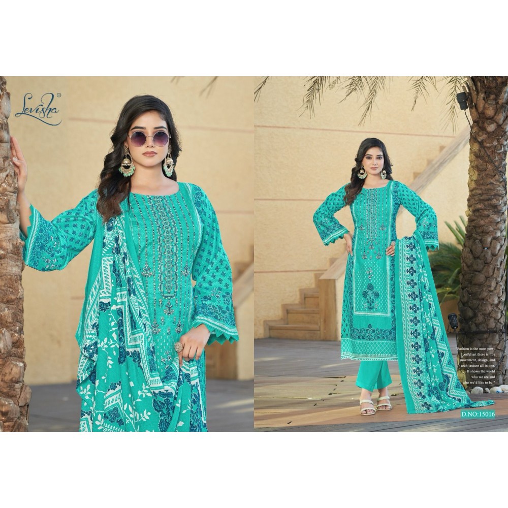 NAIRA NX VOL 15 LEVISHA (Cotton Dupatta)