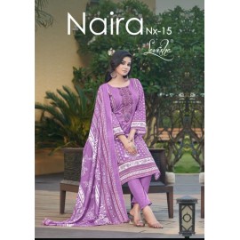 NAIRA NX VOL 15 LEVISHA (Cotton Dupatta)