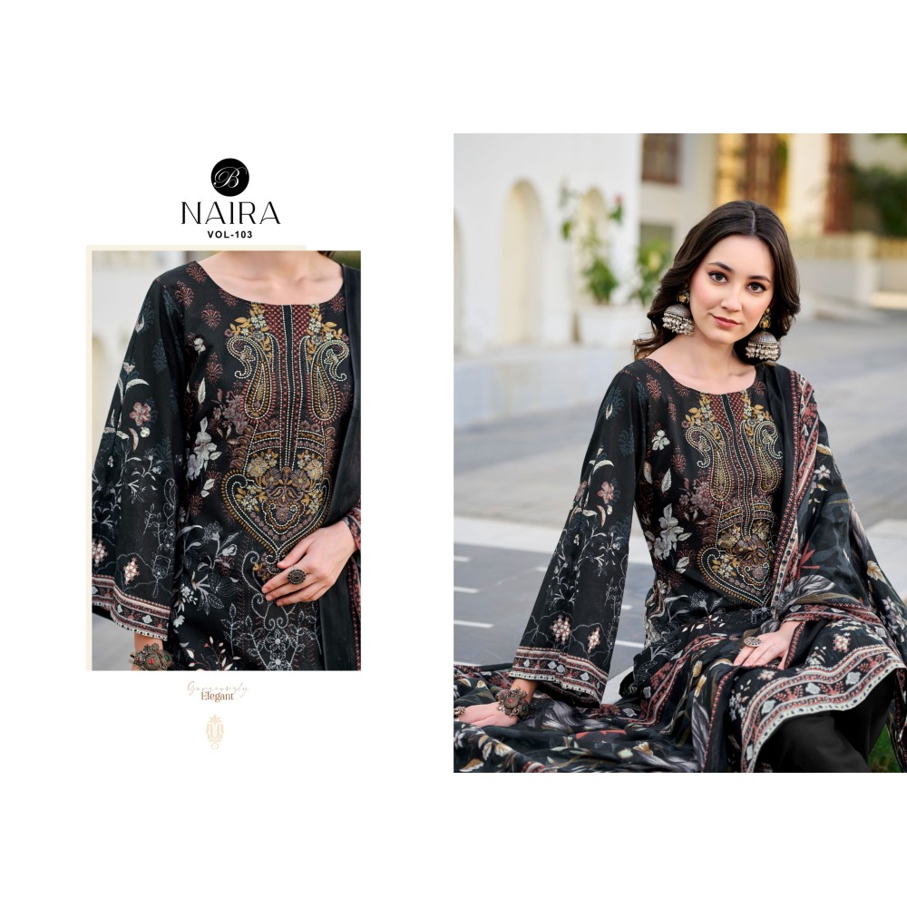 NAIRA VOL 103 BELLIZA (Cotton Dupatta)