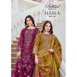 NAIRA VOL 103 BELLIZA (Cotton Dupatta)