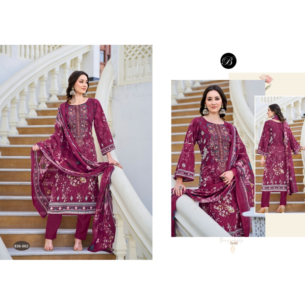 NAIRA VOL 103 BELLIZA (Cotton Dupatta)