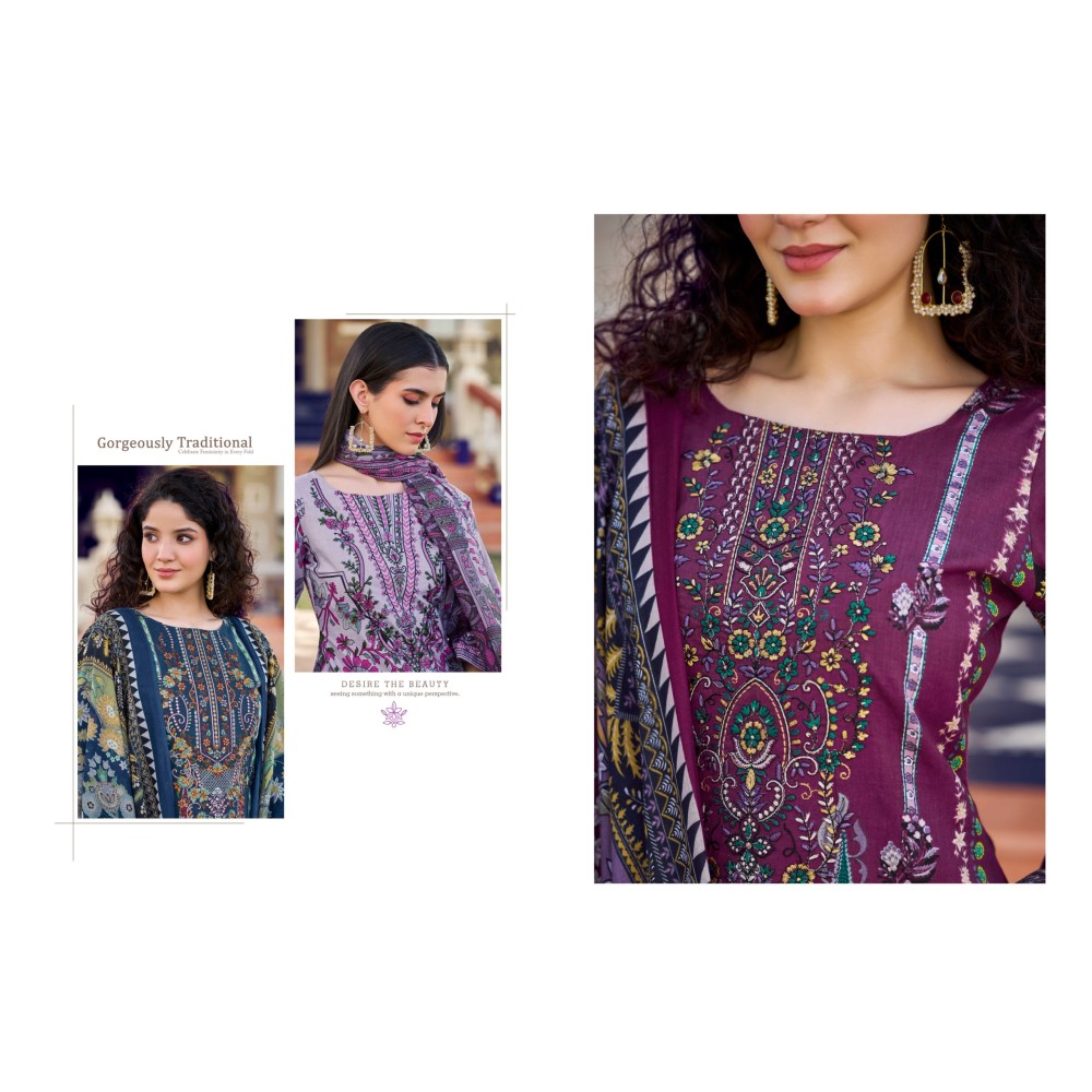NAIRA VOL 105 BELLIZA (Cotton Dupatta)