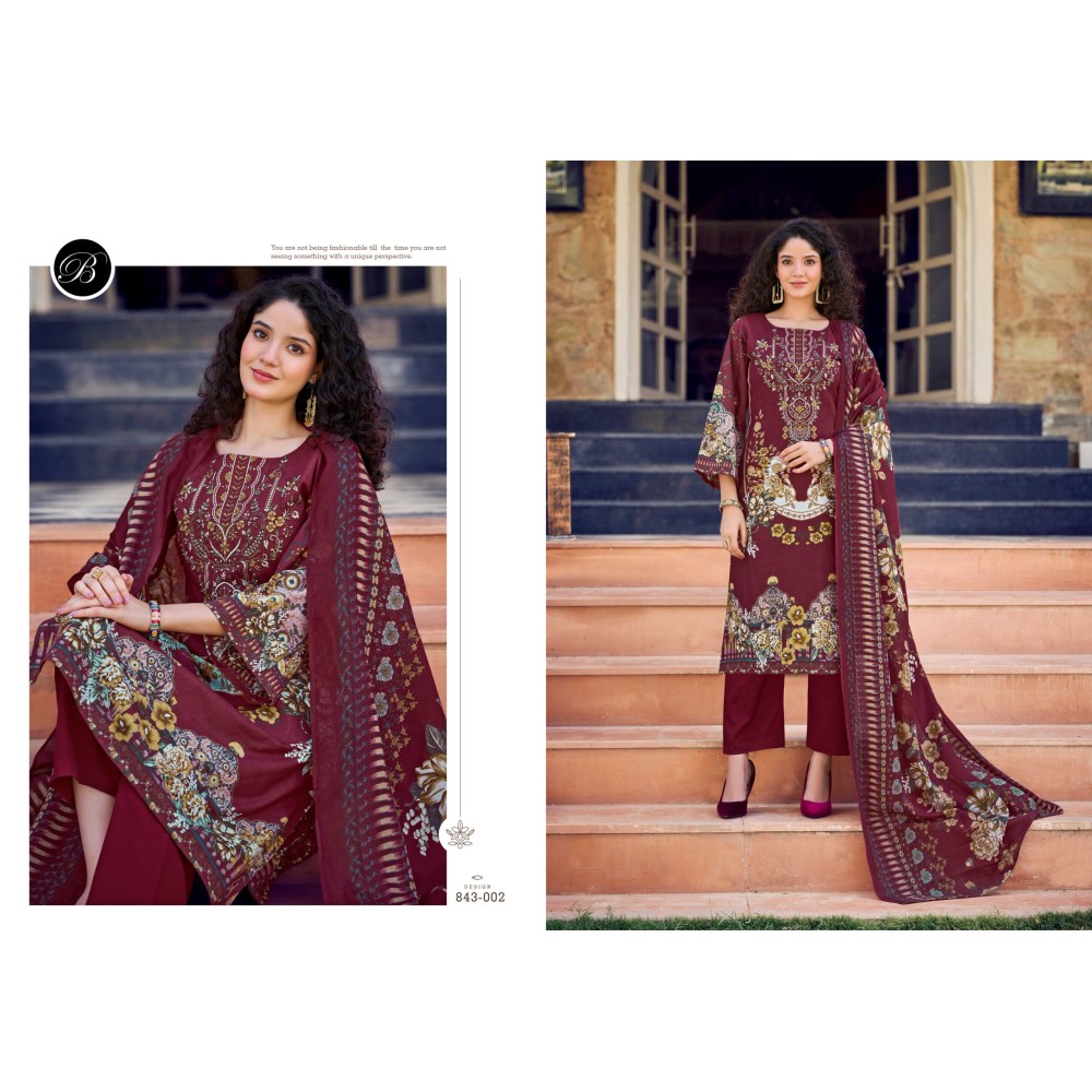 NAIRA VOL 105 BELLIZA (Cotton Dupatta)