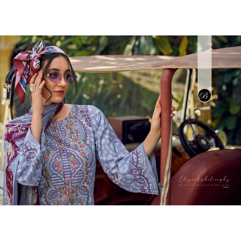 NAIRA VOL 106 BELLIZA (Cotton Dupatta)