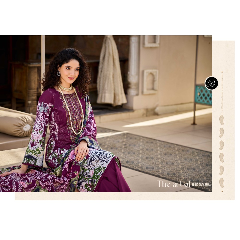 NAIRA VOL 110 BELLIZA (Cotton Dupatta)