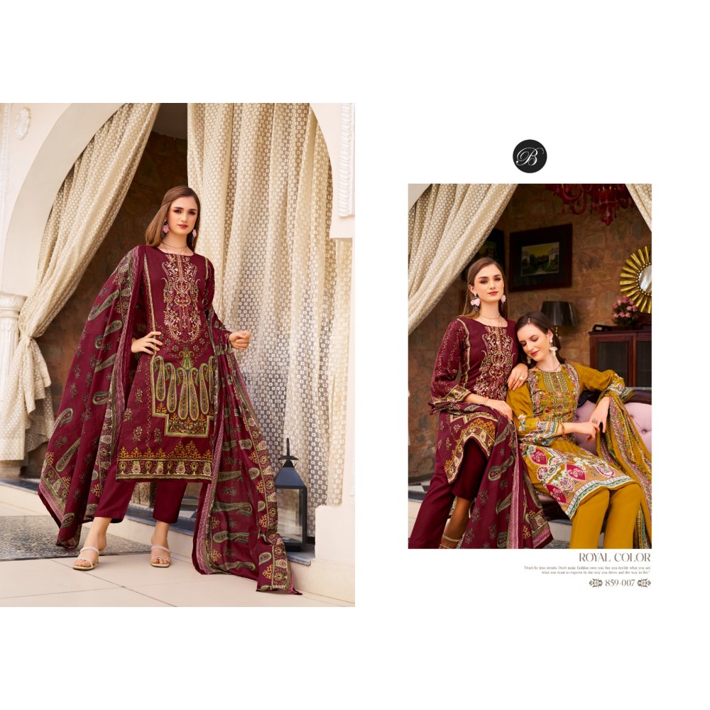NAIRA VOL 111 BELLIZA (Cotton Dupatta)