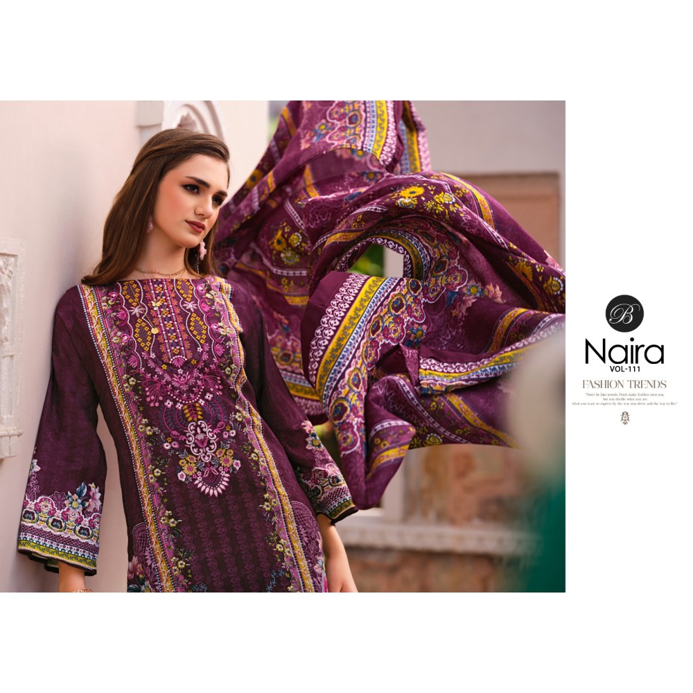 NAIRA VOL 111 BELLIZA (Cotton Dupatta)