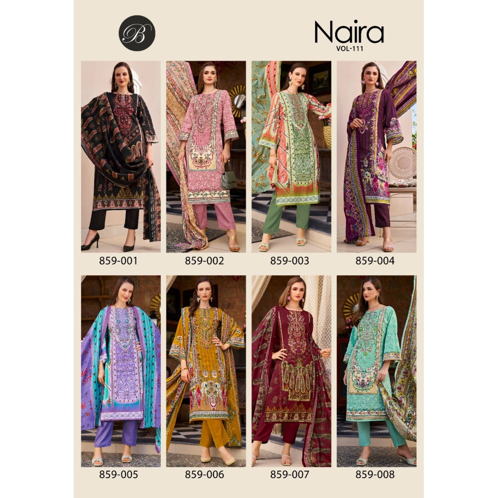 NAIRA VOL 111 BELLIZA (Cotton Dupatta)