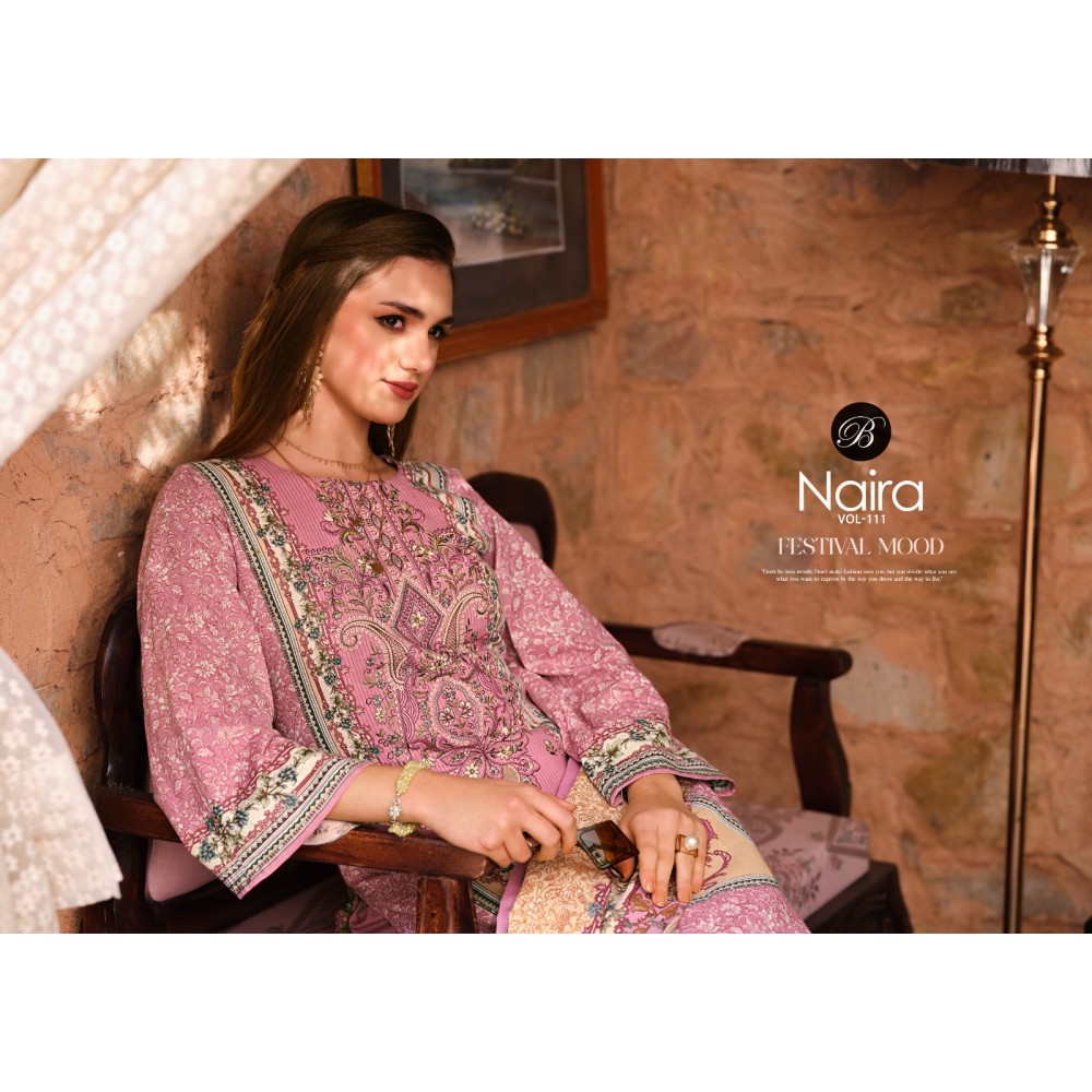 NAIRA VOL 111 BELLIZA (Cotton Dupatta)