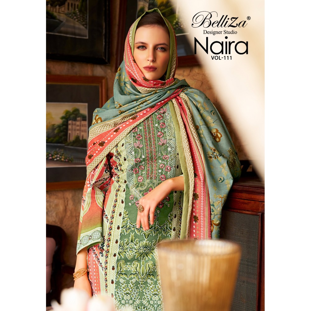 NAIRA VOL 111 BELLIZA (Cotton Dupatta)