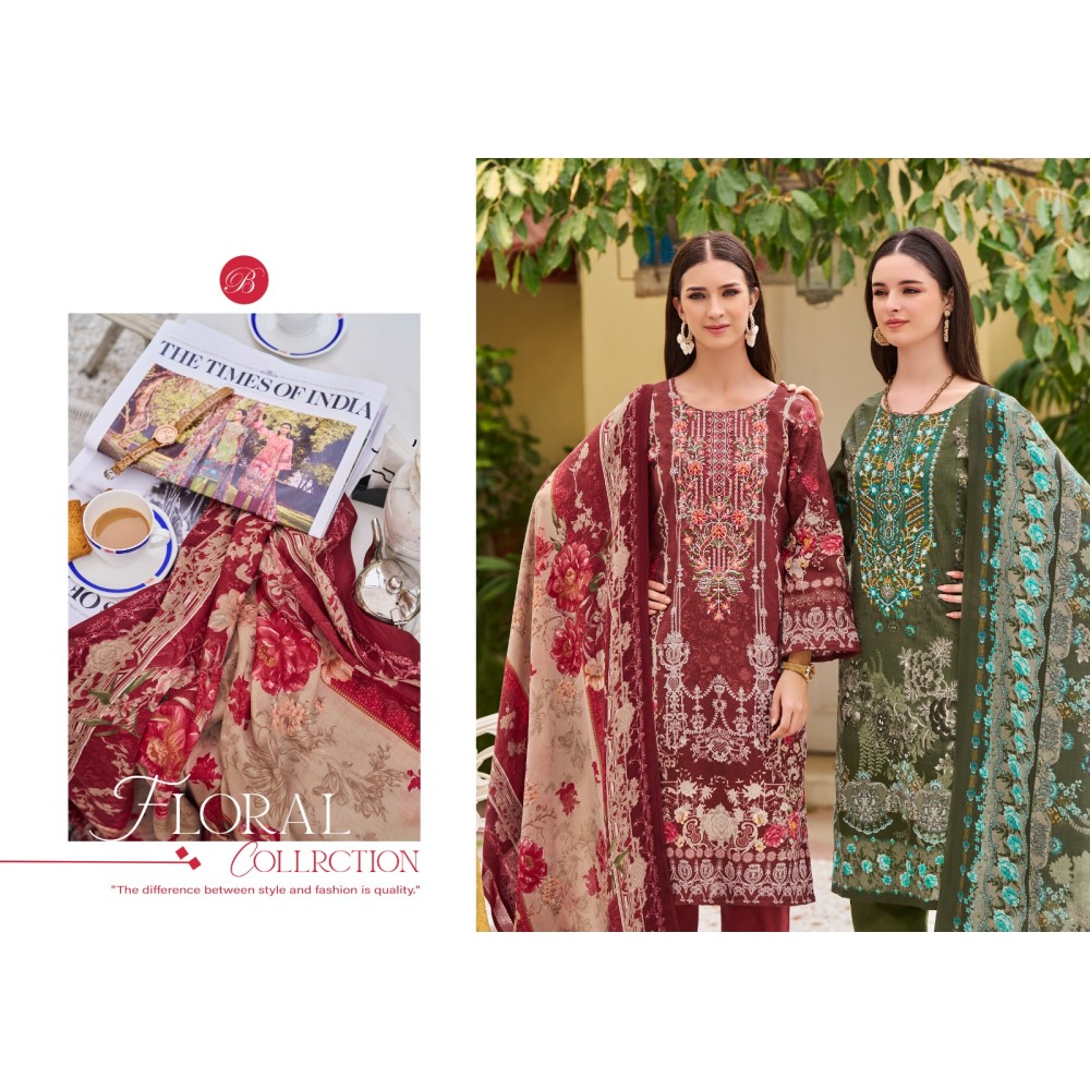 NAIRA VOL 112 BELLIZA (Cotton Dupatta)