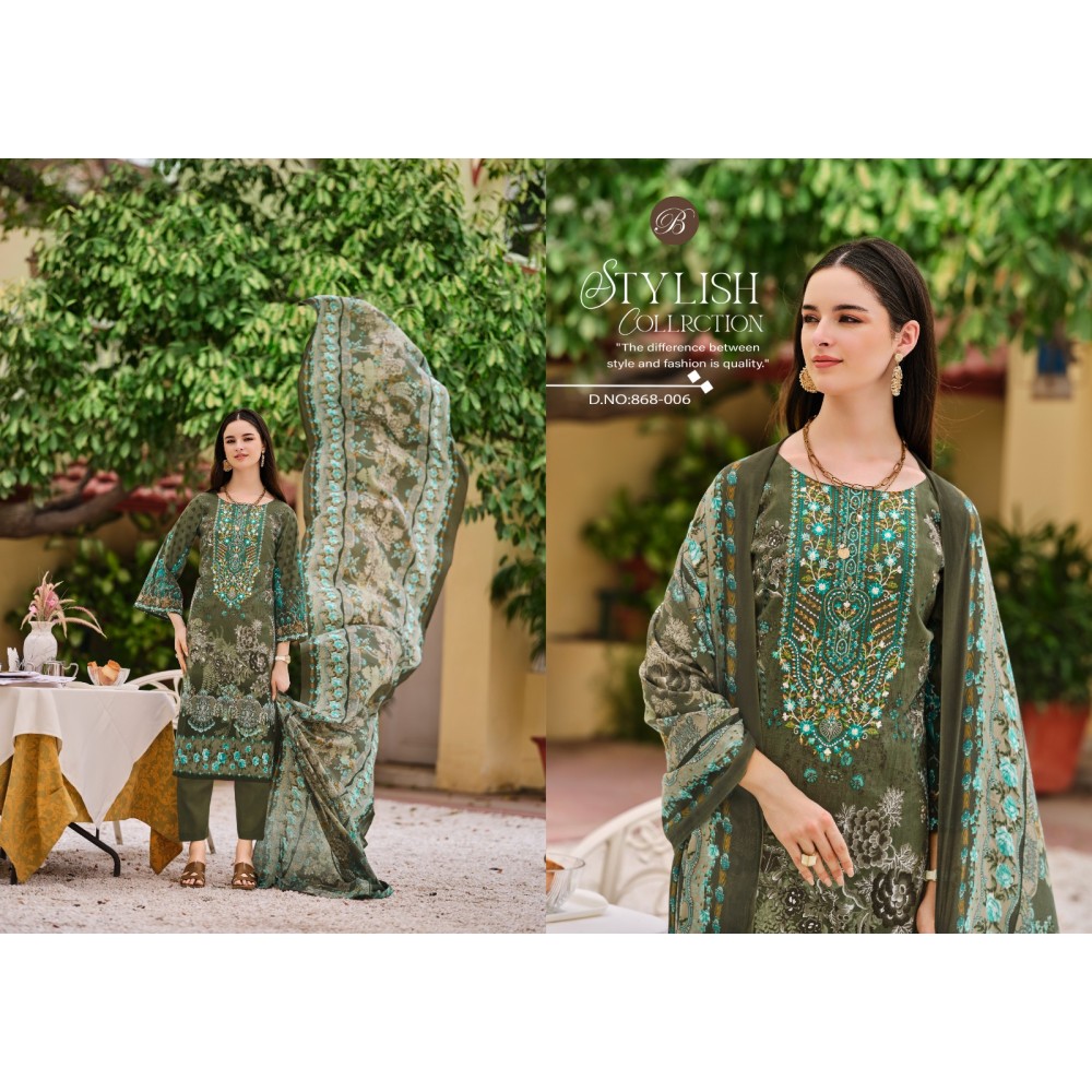 NAIRA VOL 112 BELLIZA (Cotton Dupatta)