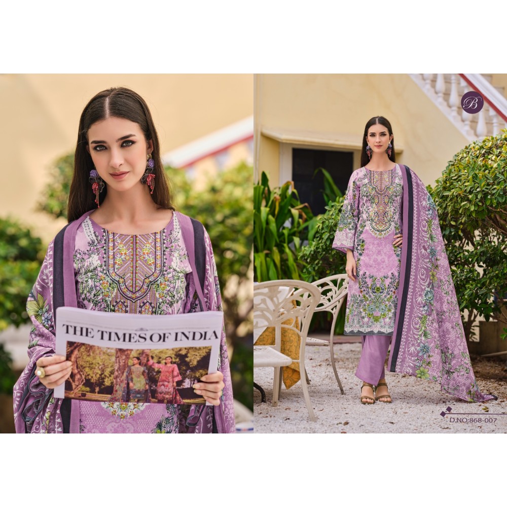 NAIRA VOL 112 BELLIZA (Cotton Dupatta)